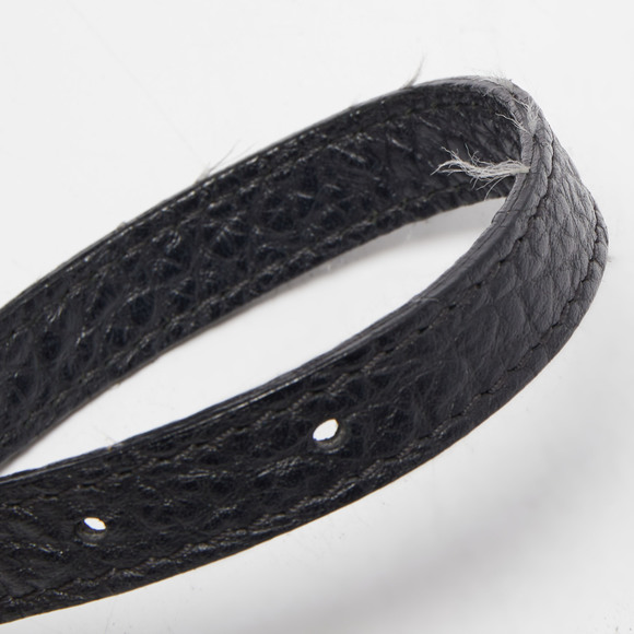 BURBERRY Black Embossed Check Leather Medium Dewsbury Tote - Picture 6 of 8